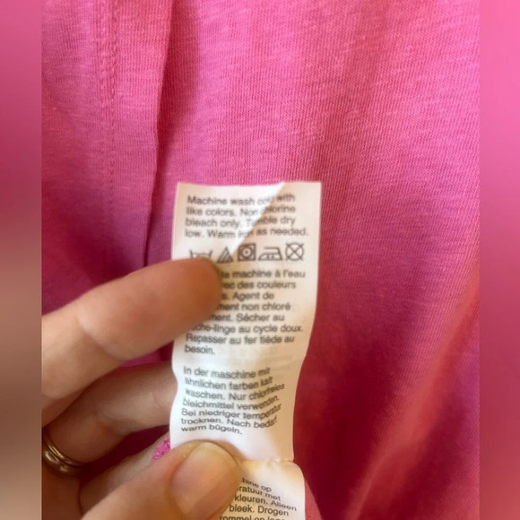 J Crew Tie Back Tank top pink size XS - Picture 7 of 8